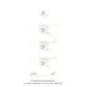 Archibald EL sans régulation, couleur 9001, 200W, H 1230 mm / L 565 mm