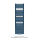 Kéva Spa EL cintré, régulation IHD, Gentian Blue, 1000W, H 1825 mm / L 500 mm