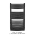Kéva Spa EL cintré, régulation IHD, Black Quartz, 500W, H 934 mm / L 500 mm