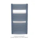 Kéva Spa EL cintré, régulation IHD, Pigeon Blue, 500W, H 934 mm / L 500 mm