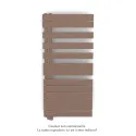 Fassane Spa Asym EL gauche régulation IHD,Terracotta Faded,7500W,H1238mm/L550mm
