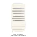 Fassane Spa Asym EL +Air, gauche, Edelweiss m., 750W, H 1248mm / L 550mm