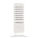 Fassane Spa Asym EL gauche régulation IHD,Light Beige,1000W,H1731mm/L550mm