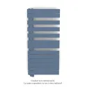 Fassane Spa Asym EL gauche régulation IHD,Pigeon Blue,7500W,H1238mm/L550mm