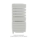 Fassane Spa Asym EL +Air, gauche, Light Grey, 750W, H 1248mm / L 550mm