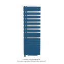 Fassane Spa Asym EL +Air, gauche, Gentian Blue, 1000W, H 1741mm / L 550mm