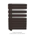Fassane Spa Asym EL gauche régulation IHD,Dark Brown,500W,H860mm/L550mm