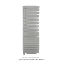 Fassane Spa Asym EL +Air, gauche, Inox Look, 1000W, H 1741mm / L 550mm