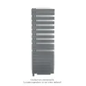 Fassane Spa Asym EL +Air, gauche, Anthracite, 1000W, H 1741mm / L 550mm