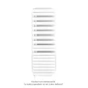 Fassane Spa Asym EL +Air, gauche, White Matt, 1000W, H 1741mm / L 550mm