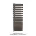 Fassane Spa Asym EL +Air, gauche, Brown Quartz, 1000W, H 1741mm / L 550mm