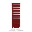 Fassane Spa Asym EL +Air, gauche, Ruby Red, 1000W, H 1741mm / L 550mm
