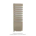 Fassane Spa Asym EL +Air, gauche, Beige Quartz, 1000W, H 1741mm / L 550mm