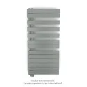 Fassane Spa Asym EL gauche régulation IHD,Titane,7500W,H1238mm/L550mm