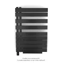 Fassane Spa Asym EL +Air, gauche, Volcanic, 500W, H 870mm / L 550mm