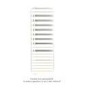 Fassane Spa Asym EL gauche régulation IHD,Pure White,1000W,H1731mm/L550mm