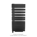 Fassane Spa Asym EL +Air, gauche, Volcanic, 750W, H 1248mm / L 550mm