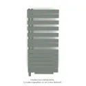 Fassane Spa Asym EL +Air, gauche, Blue Grey, 750W, H 1248mm / L 550mm