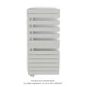 Fassane Spa Asym EL gauche régulation IHD,Light Grey,7500W,H1238mm/L550mm