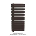 Fassane Spa Asym EL gauche régulation IHD,Dark Brown,7500W,H1238mm/L550mm