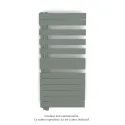 Fassane Spa Asym EL gauche régulation IHD,Blue Grey,7500W,H1238mm/L550mm