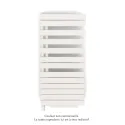 Fassane Spa Asym EL +Air, gauche, Light Beige, 750W, H 1248mm / L 550mm