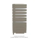 Fassane Spa Asym EL +Air, gauche, Concrete Grey, 750W, H 1248mm / L 550mm