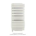 Fassane Spa Asym EL +Air, gauche, White Quartz, 750W, H 1248mm / L 550mm