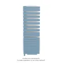 Fassane Spa Asym EL +Air, gauche, Pastel Blue, 1000W, H 1741mm / L 550mm