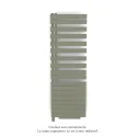 Fassane Spa Asym EL +Air, gauche, Cement Grey, 1000W, H 1741mm / L 550mm