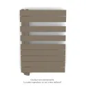 Fassane Spa Asym EL gauche régulation IHD,Beige Grey,500W,H860mm/L550mm