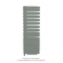 Fassane Spa Asym EL +Air, gauche, Blue Grey, 1000W, H 1741mm / L 550mm