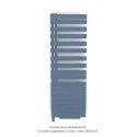 Fassane Spa Asym EL +Air, gauche, Pigeon Blue, 1000W, H 1741mm / L 550mm