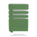 Fassane Spa Asym EL gauche régulation IHD,Reseda Green,500W,H860mm/L550mm