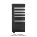 Fassane Spa Asym EL gauche régulation IHD,Black Quartz,7500W,H1238mm/L550mm