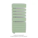 Fassane Spa Asym EL gauche régulation IHD,Pastel Green,7500W,H1238mm/L550mm
