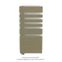 Fassane Spa Asym EL gauche régulation IHD,Yellow Grey,7500W,H1238mm/L550mm