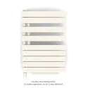 Fassane Spa Asym EL +Air, gauche, Edelweiss m., 500W, H 870mm / L 550mm