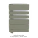 Fassane Spa Asym EL gauche régulation IHD,Cement Grey,500W,H860mm/L550mm