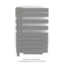 Fassane Spa Asym EL +Air, gauche, Telegrey 2, 500W, H 870mm / L 550mm
