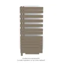Fassane Spa Asym EL +Air, gauche, Beige Grey, 750W, H 1248mm / L 550mm