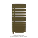 Fassane Spa Asym EL +Air, gauche, Bronze, 750W, H 1248mm / L 550mm