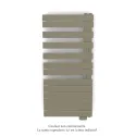 Fassane Spa Asym EL droite, régul IHD, Golden Sand, 750W,H1238mm / L550mm