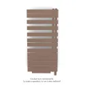 Fassane Spa Asym EL +Air, droite, Terracotta Faded, 750W,H 1248mm / L 550mm