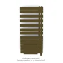 Fassane Spa Asym EL +Air, droite, Bronze, 750W, H 1248mm / L 550mm