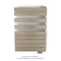 Fassane Spa Asym EL droite, régul IHD, Beige Quartz, 500W,H860mm / L550mm
