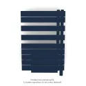 Fassane Spa Asym EL +Air, droite, Sapphire Blue, 500W, H 870mm / L 550mm