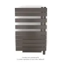 Fassane Spa Asym EL +Air, droite, Brown Quartz, 500W, H 870mm / L 550mm