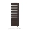 Fassane Spa Asym EL droite, régul IHD, Dark Brown, 1000W,H1731mm / L550mm
