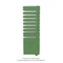 Fassane Spa Asym EL droite, régul IHD, Reseda Green, 1000W,H1731mm / L550mm
